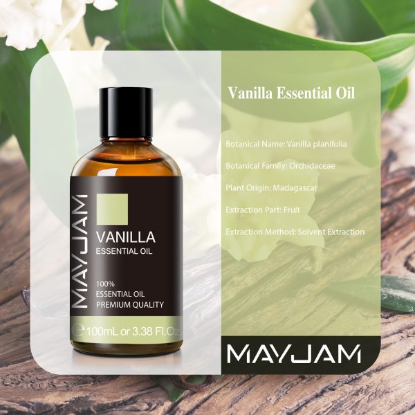 Huile essentielle de vanille 100ML - MAYJAM -