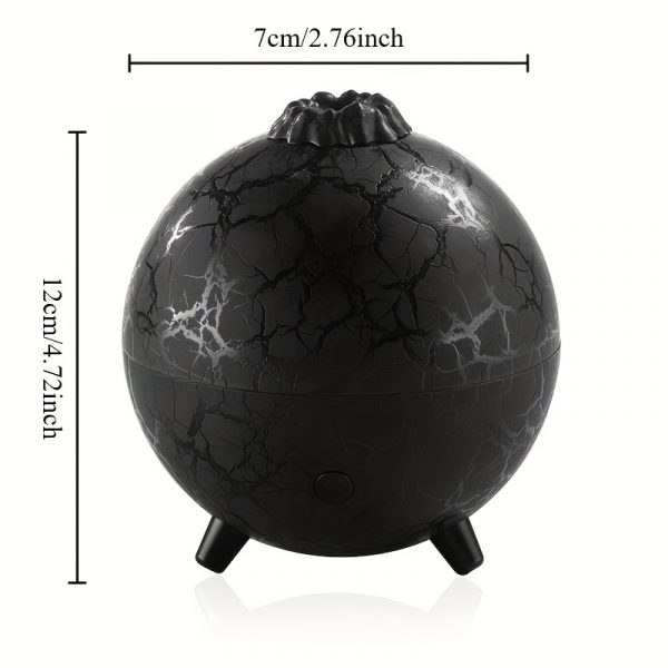 Humidificateur et Diffuseur de Parfum Globe Craquelé