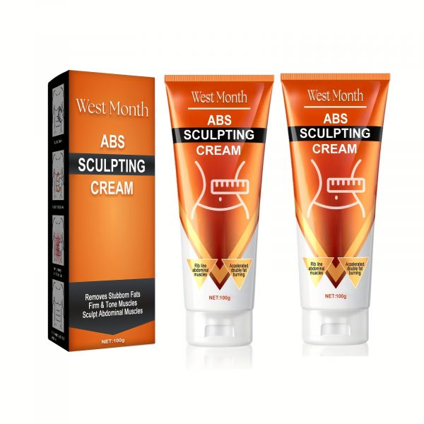 2 pièces de crème musclante pour hommes
