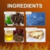 2 pièces de crème musclante pour hommes