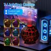 Humidificateur et Diffuseur de Parfum Globe Craquelé