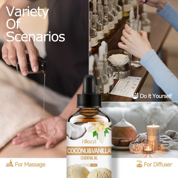 Huile Essentielle de Noix de Coco et Vanille