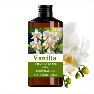 Huile essentielle de vanille de 100 ml/3,38 fl.oz, VANILLA